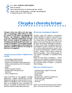 Chrypka i choroby krtani